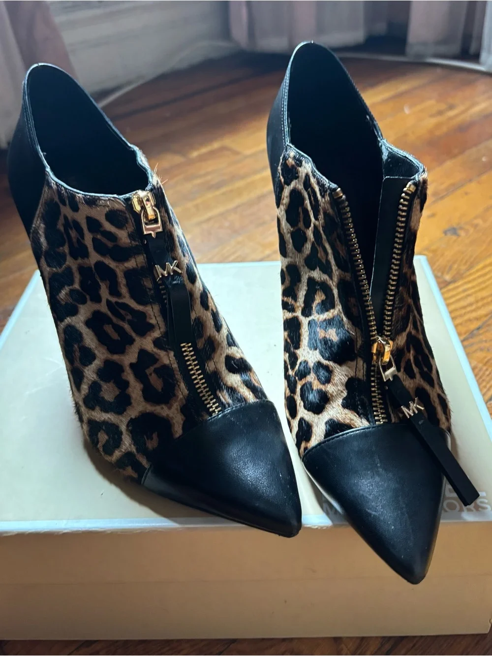 Michael Kors Leopard Bootie